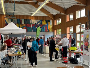 über 30 Aussteller waren vor Ort in Langsur