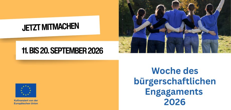 LEADER für Demokratie in RLP - Woche des bürgerlichen Engagements 2026